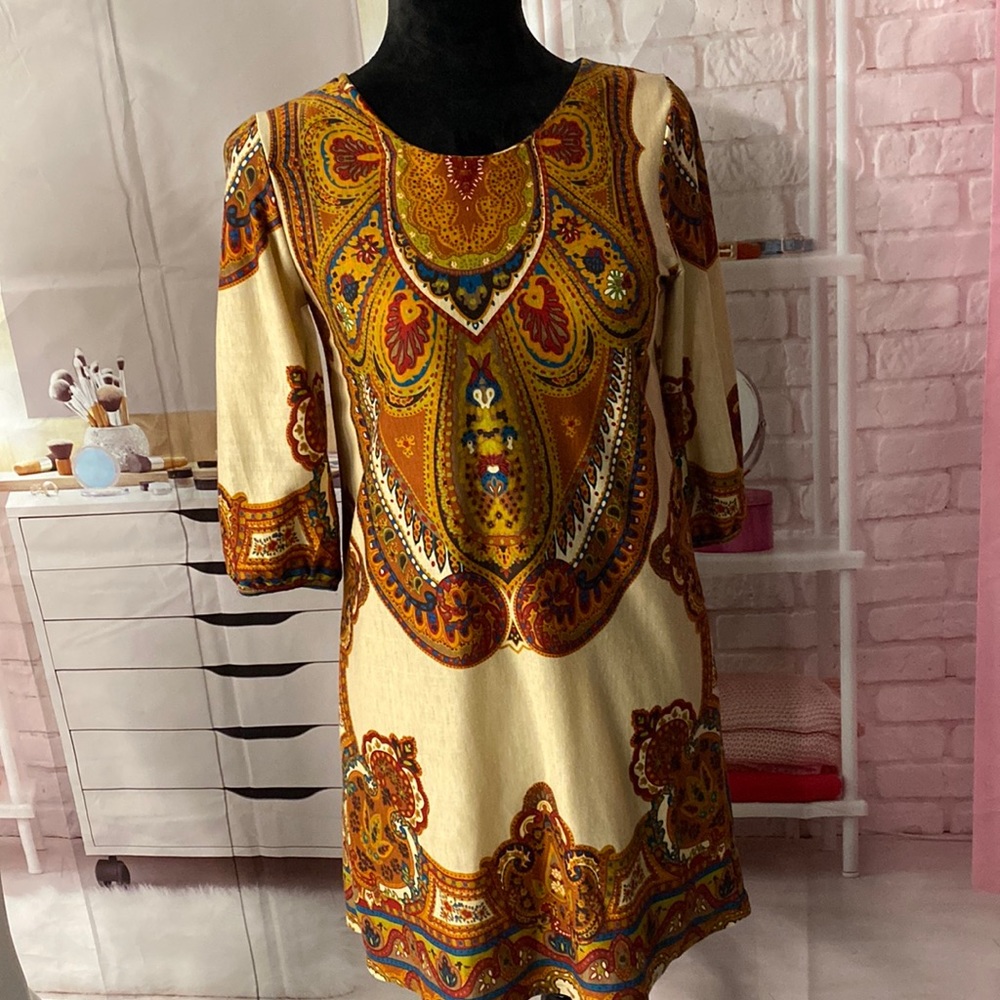 Funky People Boho Dress Size S